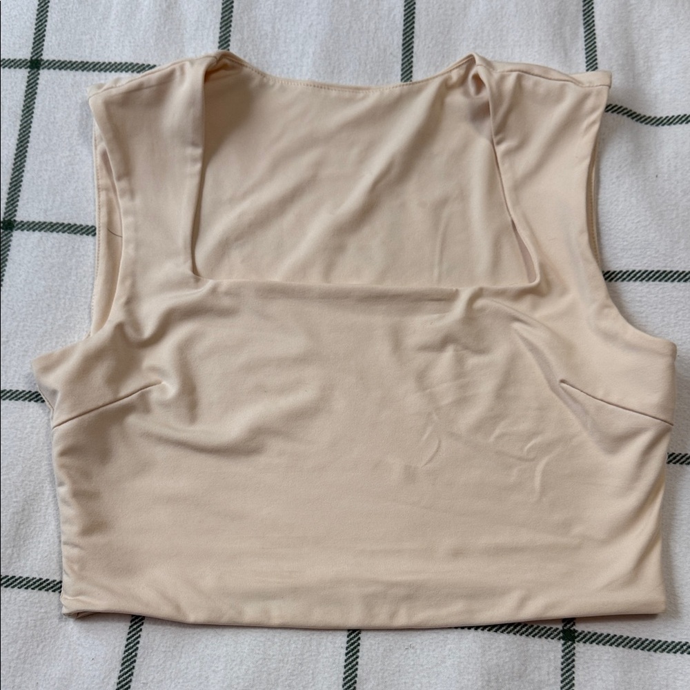Elegant Cream Women's Top